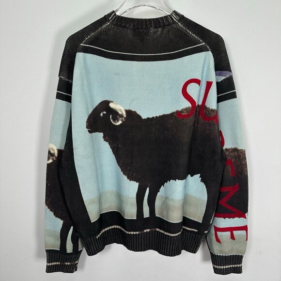 Supreme x Damien Hirst Collaboration Pullover Knit Sweater - Picture 2 of 9